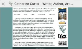 Catherine Curtis Author